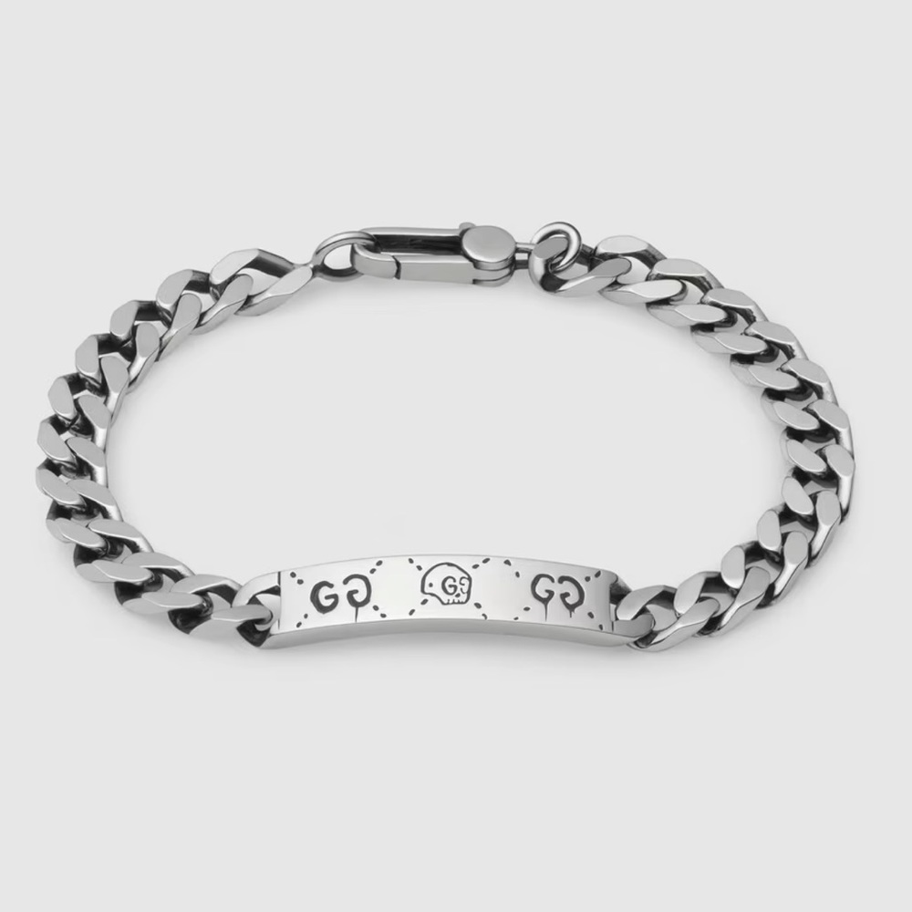 Gucci Silver Ghost Bracelet